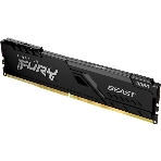 Оперативная память Kingston Fury Beast, DDR4, 16GB (1x16GB), 3600MHz, CL18, DIMM, с радиатором, черный, фото12