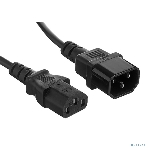 Кабель питания ExeGate Power EC-1P (C13->C14, VDE-250V-3*1.0мм2, медь, черный, 16A, 1 м), фото4