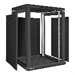 Шкаф телекоммуникационный 19' настенный 15U ExeGate EC-WM-15U.600.M.BLACK (19”, 15U, 600x600x769mm (ШхГхВ), передняя дверь металл, съемные боковые панели, пыле- и влагозащита IP23, черный RAL 9004), фото5