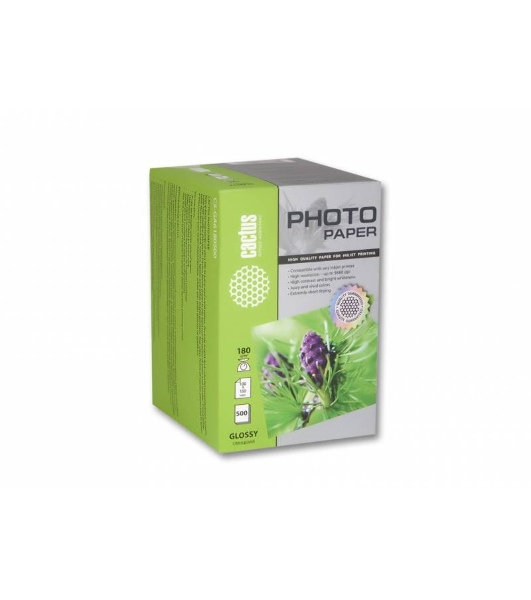 Фотобумага Cactus CS-GA6180500 глянцевая A6 180 г/м2 500 листов