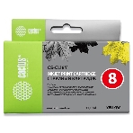 Картридж струйный Cactus CS-CLI8Y желтый (12 мл) для Canon Pixma iP4200, iP4300, iP4500, iP5100, iP5300, iP6600, iP6700, iP7500, iP7600, MP500, MP530, MP600, MP800, MP810, MP830, MP950, MP970, MX850, PRO-9000, фото8