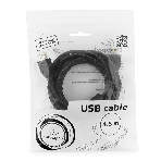 Кабель Gembird PRO USB 2.0 удлинительный 4.5м AM/AF позол.конт., фер.кол., пакет, фото3