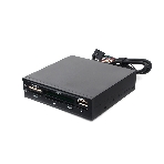 Кард-ридер Gembird FDI2-ALLIN1-02-B/черный/SD/T-Flash/Micro-SD/Micro-SDHC/Micro-SDXC/USB 2.0/метал, фото7