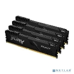 Оперативная память Kingston Fury Beast, DDR4, 64GB (4x16GB), 3200MHz, CL16, DIMM, радиатор, черный, фото7