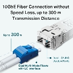 Трансивер TP-Link 10G SFP+ Module, LC connector, 50/125um or 62.5/125um Multi-mode, 850nm wavelength, distance up to 300m., фото24