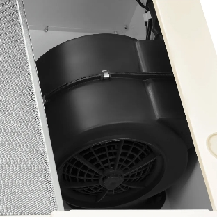 Вытяжка встраиваемая Kuppersberg SLIMTURBO 60 C телескопическая, ширина 60 см, отвод/рециркуляция, 1500 м3/час, механическое управление, 3 скорости, освещение 2х2 Вт, металлические жироулавливающие фильтры, угольный фильтр KF-ES (опция), 63.4 дБ, обратный клапан, шхвхг:55.2x25.5x28см, бежевый