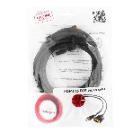 Кабель HDMI-DVI Cablexpert CC-HDMI-DVI-6, 19M/19M, single link, медь, позол.разъемы, экран, 1.8м, черный, пакет, фото4