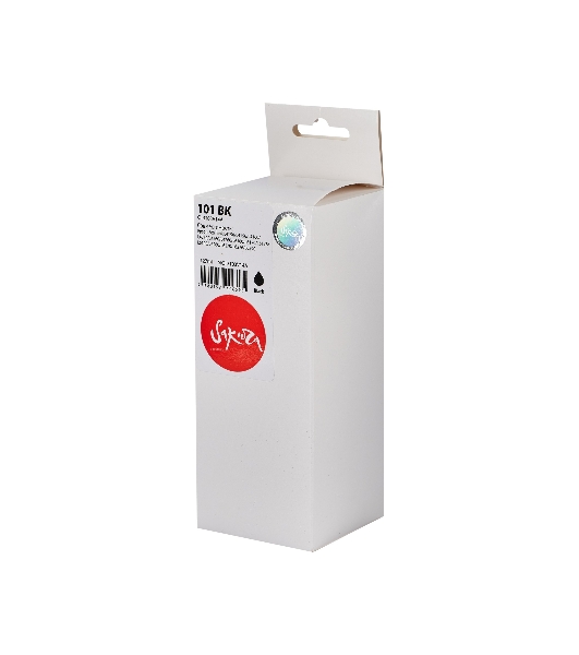 Контейнер с чернилами Sakura C13T03V14A (101 BK) для Epson, пигментный тип, черный, 7500 к., 127 мл.