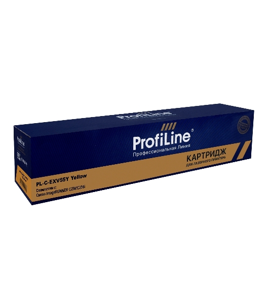 Картридж лазерный ProfiLine PL-C-EXV55Y для принтеров Canon imageRUNNER C256/C256i Yellow 18000 копий