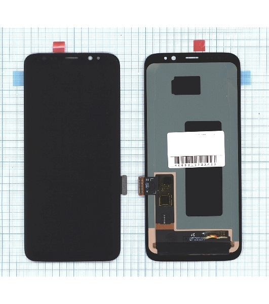 Дисплей (модуль) для Samsung Galaxy S8 SM-G950F в сборе с тачскрином (OLED) серебро