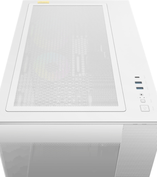 Корпус Ocypus Delta C74 ARGB White, Midi-Tower, белый, 2 x 120 мм