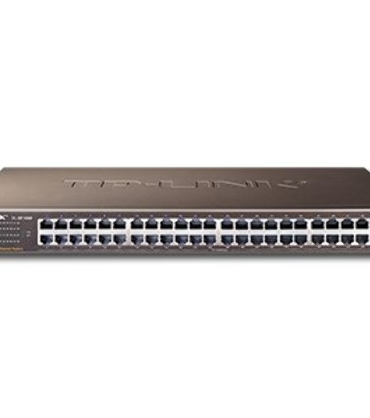 Коммутатор TP-Link SMB TL-SF1048 48-port 10/100M Switch, 48 10/100M RJ45 ports, 1U 19-inch rack-mountable steel case