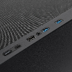 Компьютерный корпус HSPD M521, Mesh Mid Tower, черный, slide TG, 0.45 SPCC, 4x120мм ARGb ATX, mATX, mITX 160/330/184мм 2x2.5', -, 7xPCI 2xUSB-A 3.0, 1xUSB-A 1.0 390x200x449мм, фото14