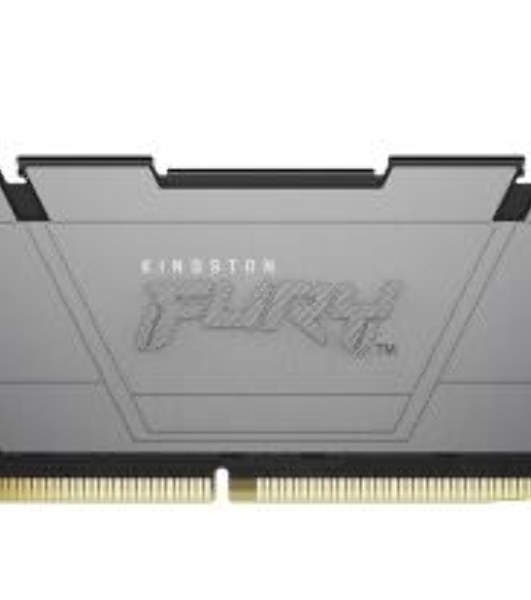 Оперативная память Kingston Fury Renegade, DDR4, 16GB (2x8GB), 3200MHz, CL16, DIMM, с радиатором, серый/черный