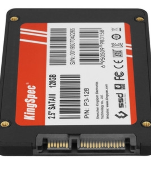 Накопитель SSD KingSpec P3-128, 128Gb, SATA, 2.5', R/W 570/500