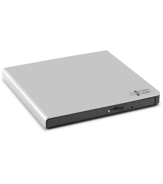 Оптический привод DVD-RW LG GP57ES40 серебристый USB внешний