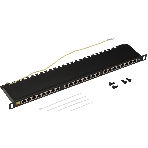 Патч-панель Lanmaster LAN-PPC24S6 19' 0.5U 24xRJ45 кат.5E STP, фото2