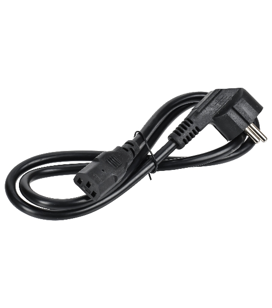 Кабель электропитания ITK PC-C13D-1M PDU 3х1,5 1м с разъемами С13 - нем.ст