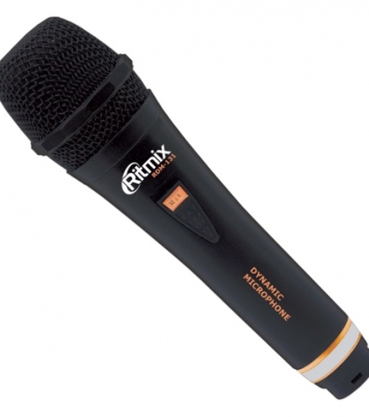 Микрофон проводной Ritmix RDM-131 черный