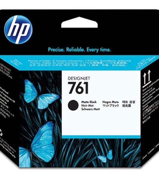 Картридж струйный HP 761 CH648A черный матовый печатающая головка для HP DJ T7100