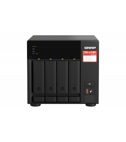 Сетевое хранилище NAS Qnap TS-473A-8G 4-bay Ryzen V1500B