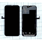 Дисплей (модуль) для Apple iPhone 13 Pro Max в сборе с тачскрином (Soft Oled), черный, фото3