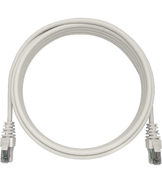 Патч-корд NTSS NTSS-PC-UTP-RJ45-5e-0.5-LSZH-WT NTSS-PC-UTP-RJ45-5E-0.5-LSZH UTP RJ-45 вил.-вилка RJ-45 cat.5e 0.5м белый LSZH (уп.:1шт) 26AWG