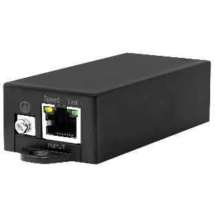 Преобразователь PoE af/at (48V) в Passive PoE (24V). Вход: коннектор RJ45 IEEE 802.3af/at/Passive PoE (37V-57V) или разъем DC 48В(2.1x5.5); Выход: Разъем RJ45 (Passive PoE 24VDC; 4,5(+); 7,8(-). Преобразователь используется для подключения 24V Passive PoE оборудования к стандартным PoE источникам. Размеры (ШхВхГ): 101 x 25 x 41 мм. Рабочая температура: -25...+60°C.