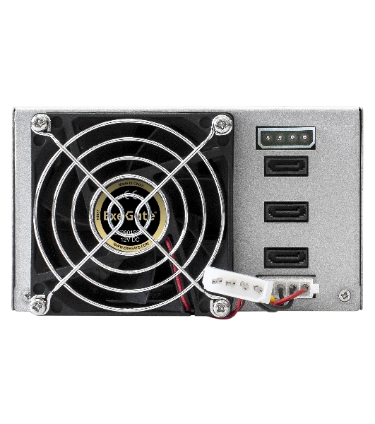 Корзина для HDD ExeGate EX291656RUS HS335-02 (универсальная, на 3*3,5'/2.5' SATA HDD, занимает 2*5,25' отсека, RTL)