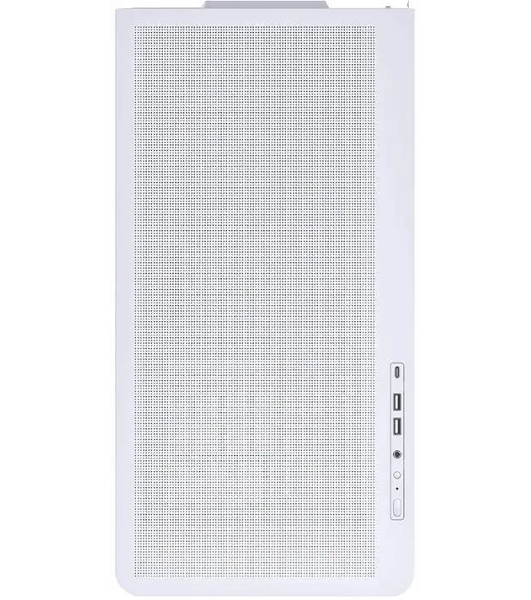 Корпус без блока питания JONSBO D300, Mini-Tower, TG, no fan, 2xUSB-A 3.2 + 1xUSB-C 3.2, mATX, mITX White