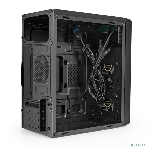 Компьютерный корпус Minitower ExeGate mEVO-7803 (mATX, без БП, 2*USB+1*USB 3.0, HD аудио, черный, 2 вент. 12см с RGb подсветкой), фото9