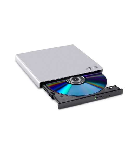 Оптический привод DVD-RW LG GP57ES40 серебристый USB внешний