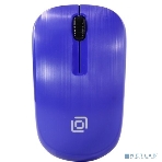 Мышь беспроводная Oklick 525MW синий, 1000 dpi, радиоканал, USB, кнопки - 3, фото2