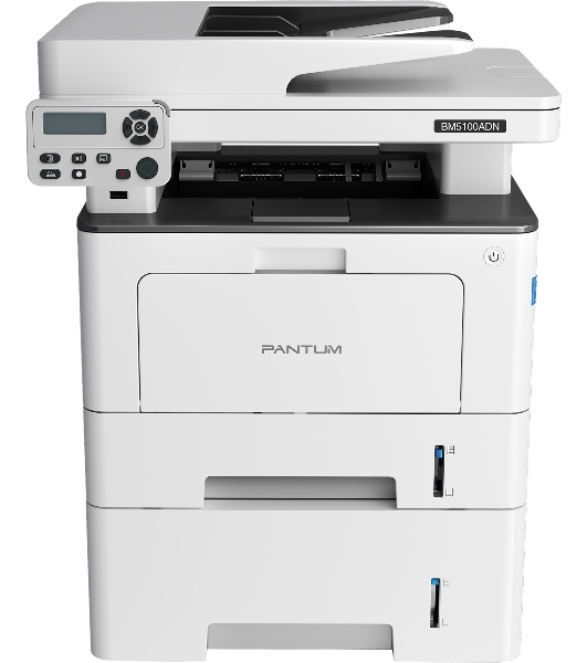МФУ лазерное Pantum BM5100ADN, A4, ч/б, печ. до 40 стр/мин., скан. до 24 стр/мин., 1200 x 1200 dpi, USB, RJ-45, проектная модель