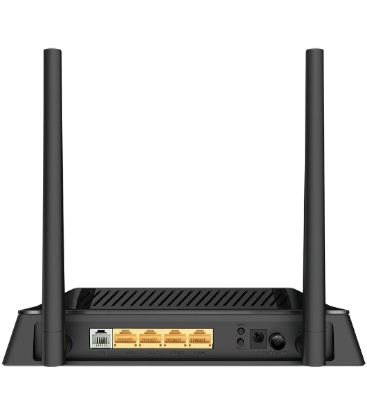 Роутер беспроводной D-Link DSL-224 10/100BASE-TX