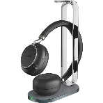 Гарнитура Yealink BH76 with Charging Stand UC чёрный, беспроводная, Bluetooth, до 35 ч, фото 1
