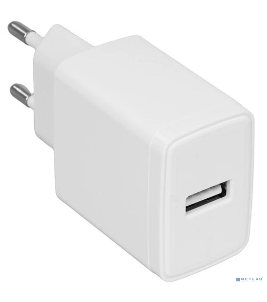 Сетевое зарядное устройство Cablexpert MP3A-PC-56, 5Вт, 1А, 1хUSB, белый, пакет