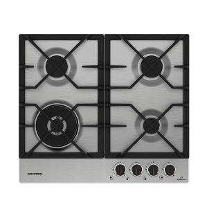 Газовая варочная панель GRUNDIG GIGA 6234260 XE нержавеющая сталь
