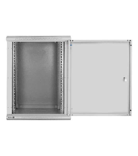 Шкаф телекоммуникационный 19' настенный 15U ExeGate EC-WM-15U.600.M.GREY (19”, 15U, 600x600x769mm (ШхГхВ), передняя дверь металл, съемные боковые панели, пыле- и влагозащита IP23, светло-серый RAL 7035)