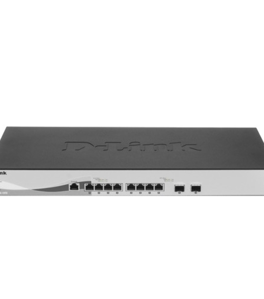 Коммутатор D-Link DXS-1210-12TC, 10×10 Гбит/с + 2×10 Гбит/с SFP+, настраиваемый