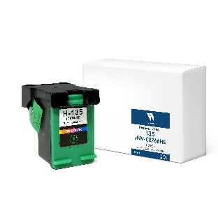 Картридж струйный NVPrint 135 (NV-C8766HE) Color для HP DJ 5743/6943, OJ 6313 (21мл) совместимый