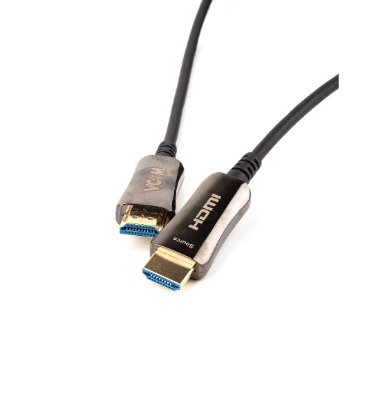 Активный оптический кабель HDMI 19M/M,ver. 2.0, 4K@60 Hz 20m VCOM