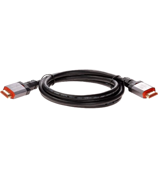 Кабель Telecom TCG365-1.5M HDMI 19M/M,ver. 2.1, 8K@60 Hz 1.5m метал разъемы