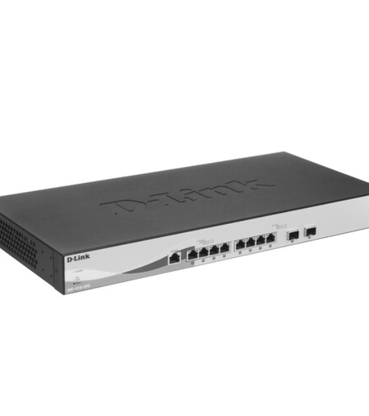 Коммутатор D-Link DXS-1210-12TC, 10×10 Гбит/с + 2×10 Гбит/с SFP+, настраиваемый