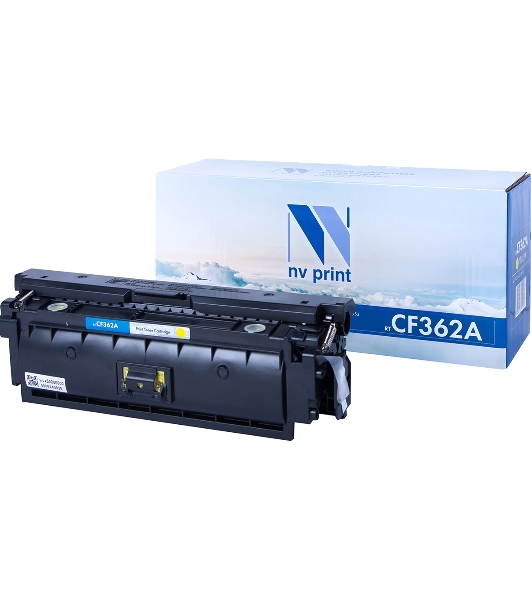 Картридж лазерный NVPrint совместимый НР CF362A Yellow для LJ Color M552/M553 (5000k)