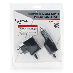 Набор зарядных устройств Gembird с Micro-USB разъемом MP3A-CAR-KIT1 110/220V-5V и 12VDC-5V черный, фото4
