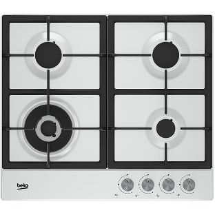 Встраиваемая газовая варочная поверхность Beko HIAW 64225 SW, Белый