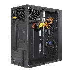 Компьютерный корпус Minitower ExeGate mEVO-9302-NPX400 (mATX, БП 400NPX с вент. 12см, 2*USB+1*USB 3.0, HD аудио, черный, с RGb подсветкой), фото6