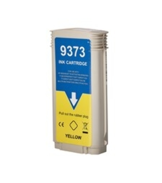 Картридж струйный Sakura C9373A (№72 Yellow) для HP, желтый, 130 мл.