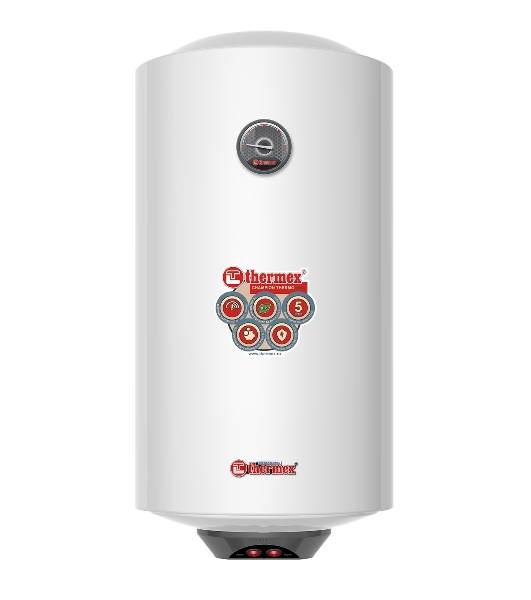Водонагреватель электрический Thermex ESS 50 V Thermo Slim белый, накопительный, 50 л, 2 кВт, настенный, вертикальный, узкий корпус
